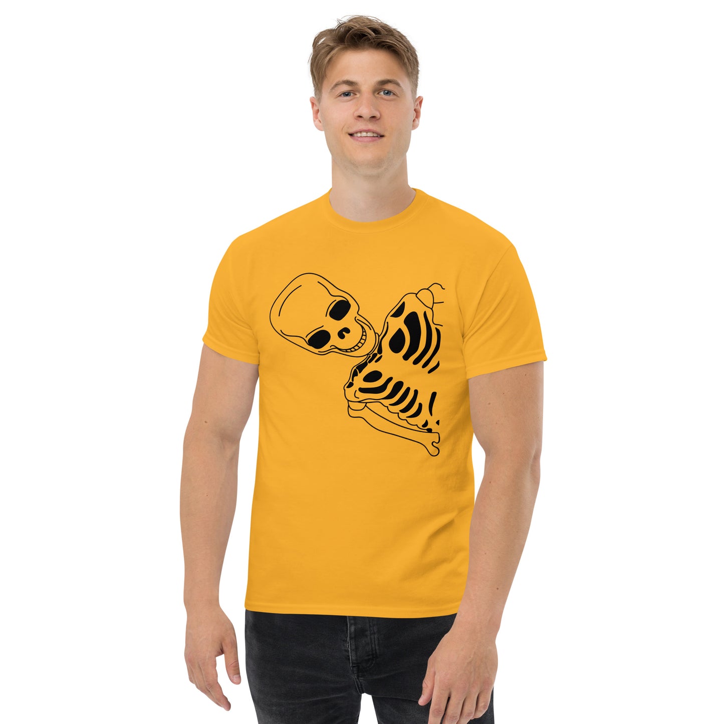 T-shirt classique homme - Squelette
