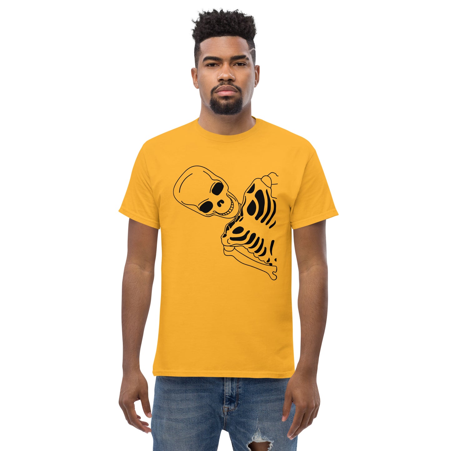 T-shirt classique homme - Squelette