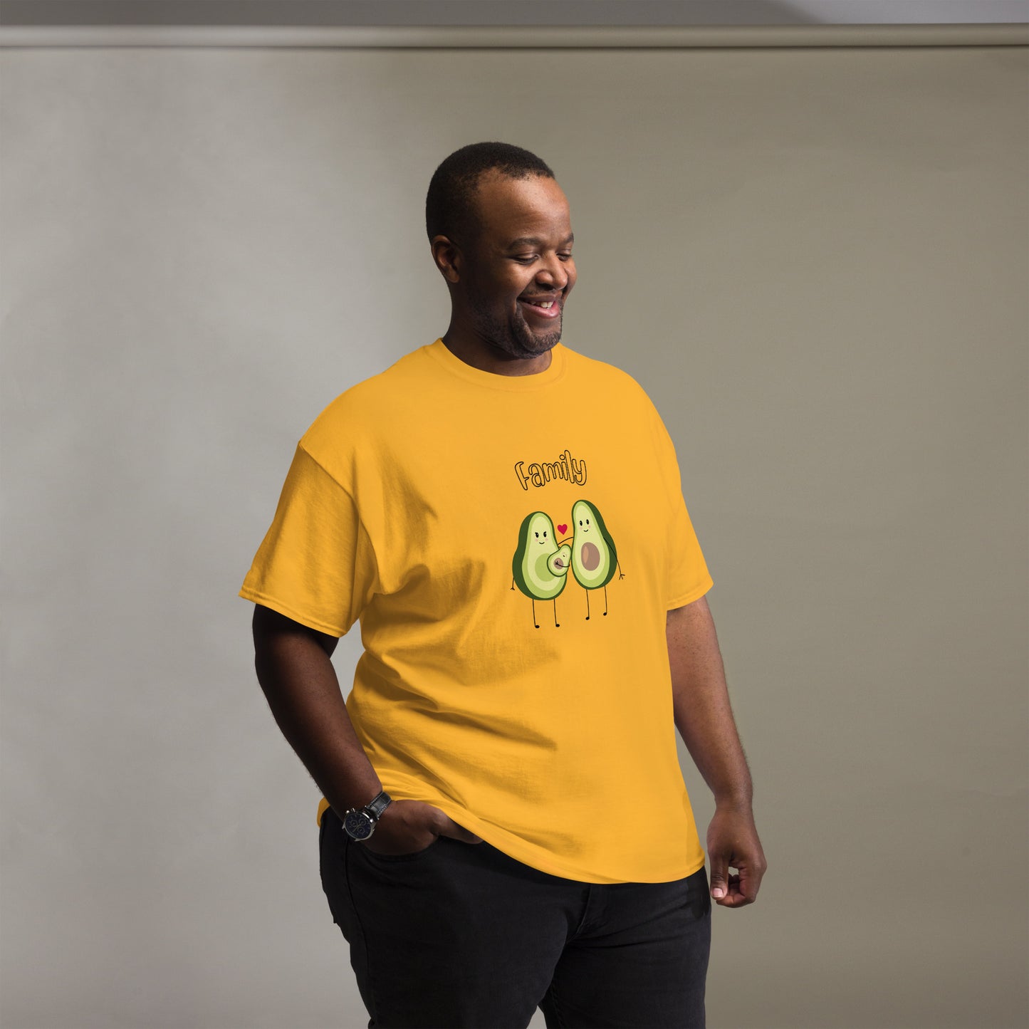 T-shirt classique homme - Avocado Family