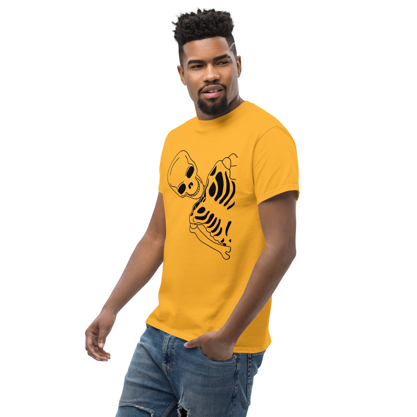 T-shirt classique homme - Squelette