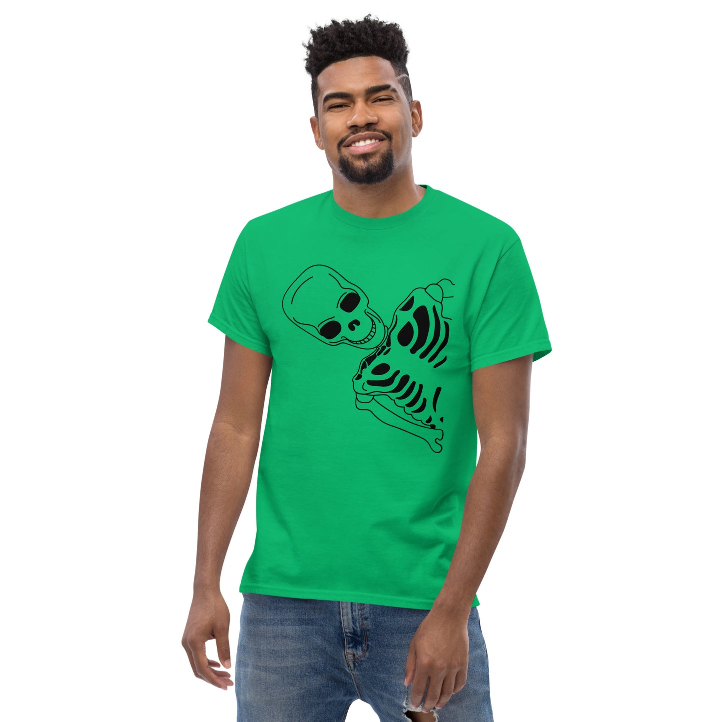 T-shirt classique homme - Squelette