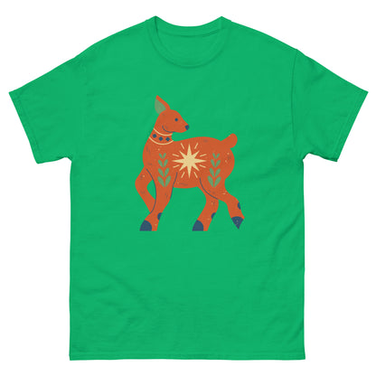 T-shirt classique homme - Cerf de Noël
