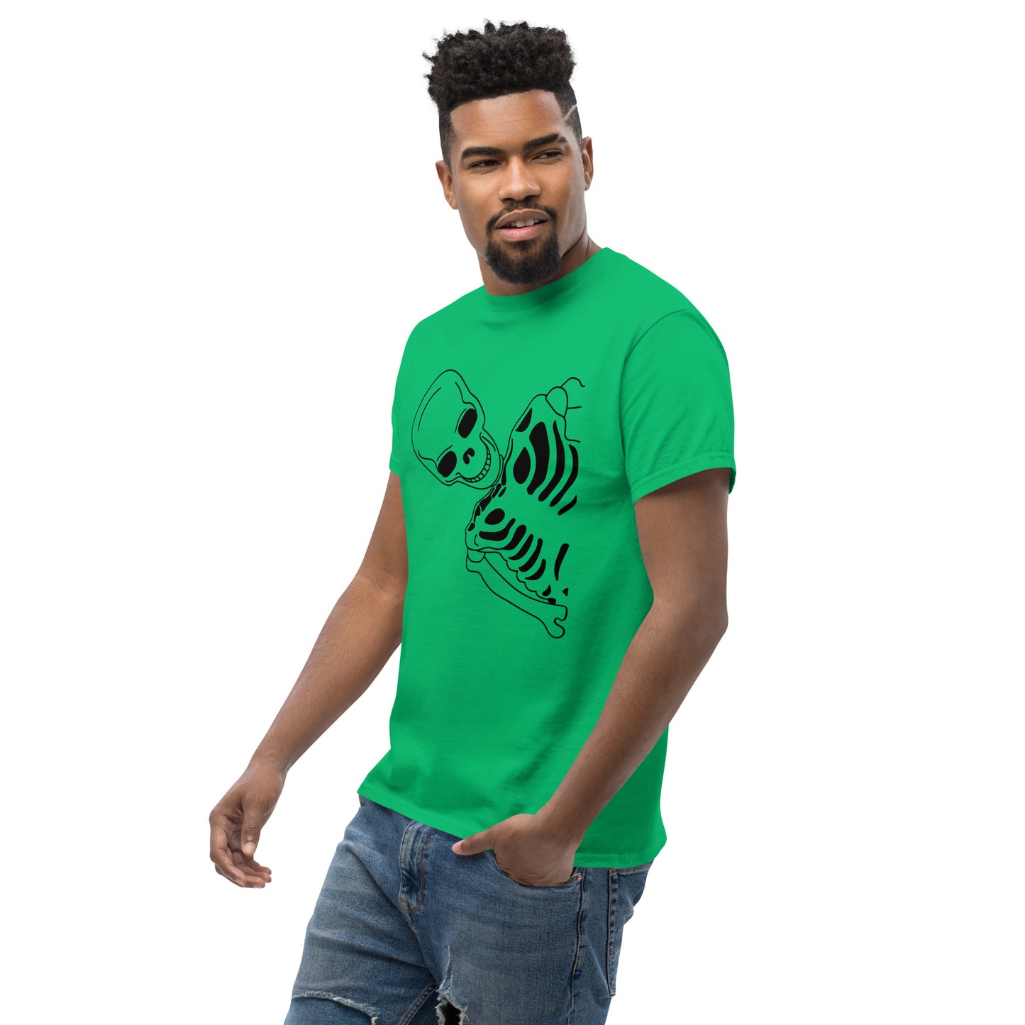 T-shirt classique homme - Squelette