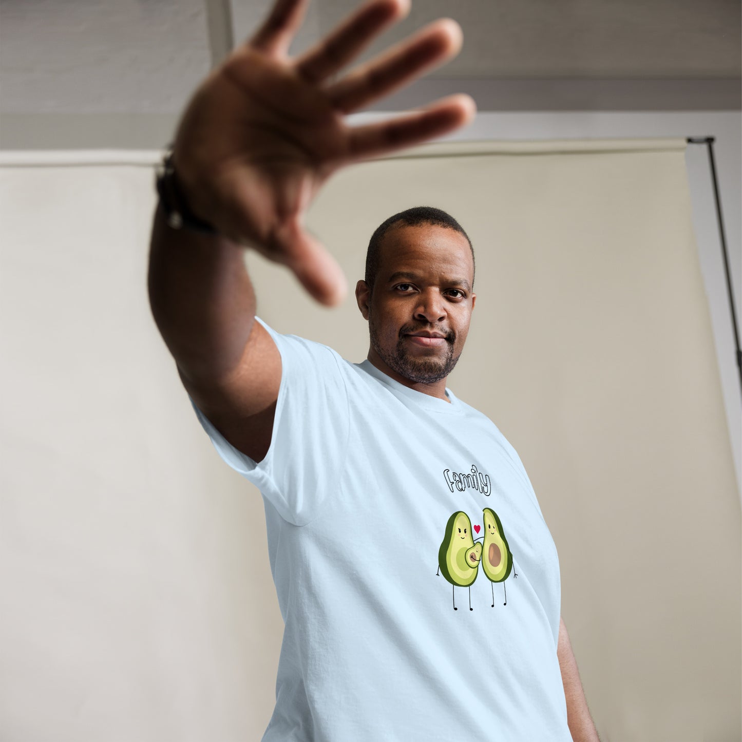 T-shirt classique homme - Avocado Family