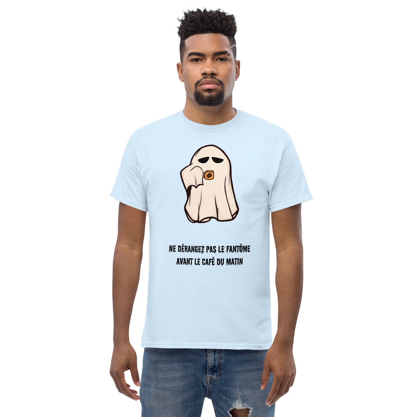T-shirt classique homme - Fantôme du matin