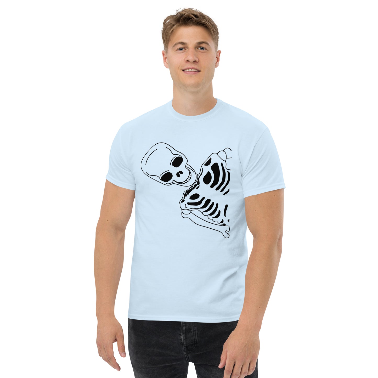 T-shirt classique homme - Squelette