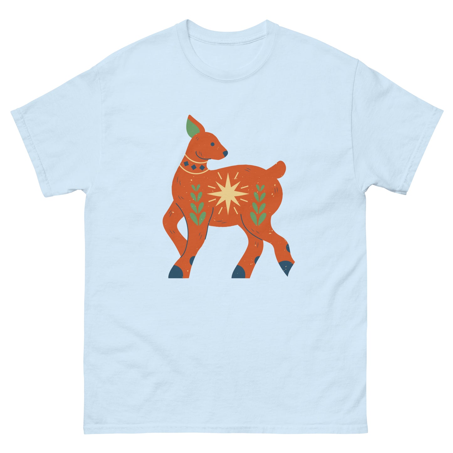T-shirt classique homme - Cerf de Noël