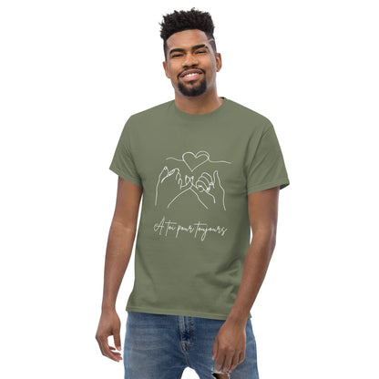 T-shirt classique homme - À Toi Pour Toujours