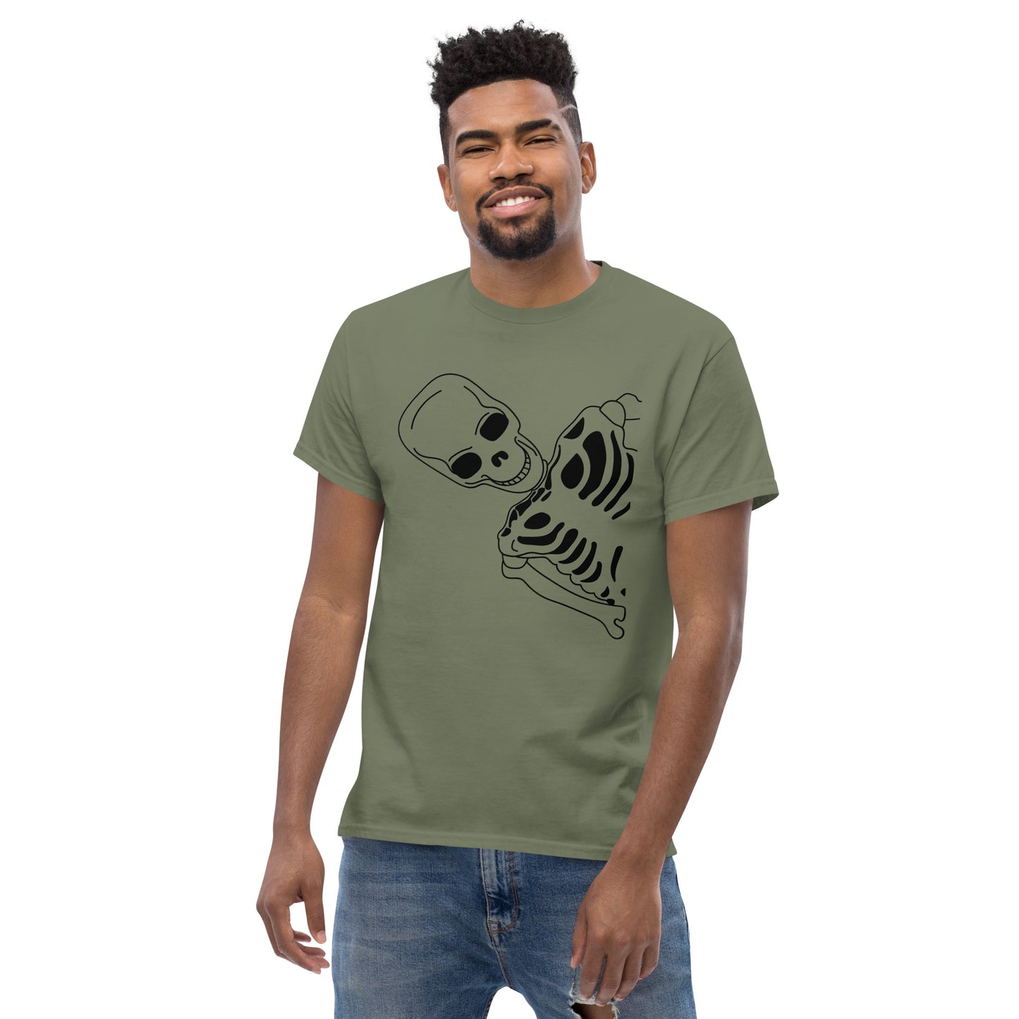 T-shirt classique homme - Squelette