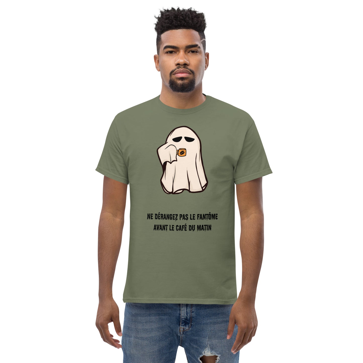 T-shirt classique homme - Fantôme du matin