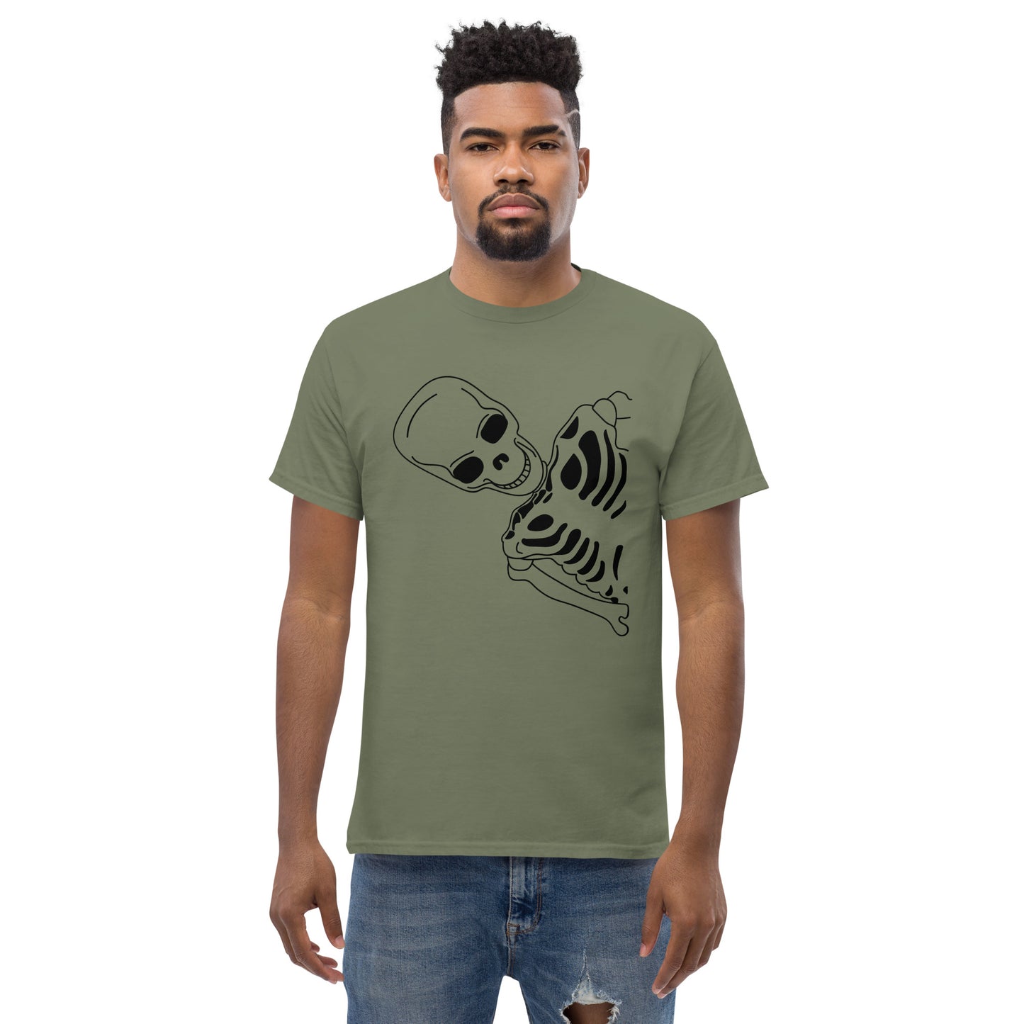 T-shirt classique homme - Squelette