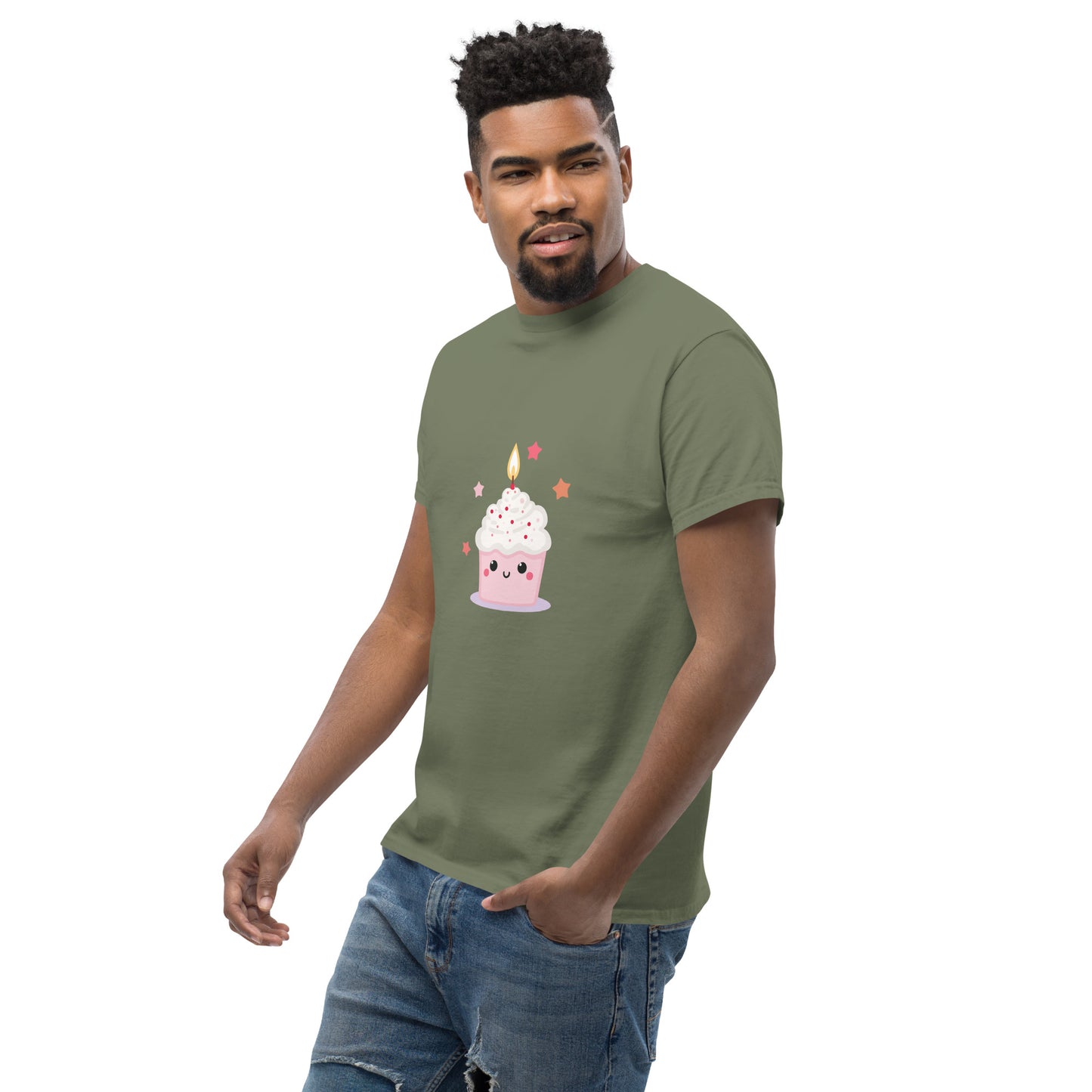 T-shirt classique homme - CupCake Licorne