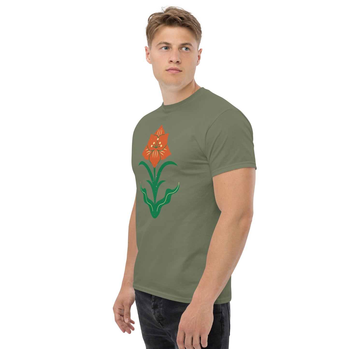 T-shirt classique homme - Cerf De Noël