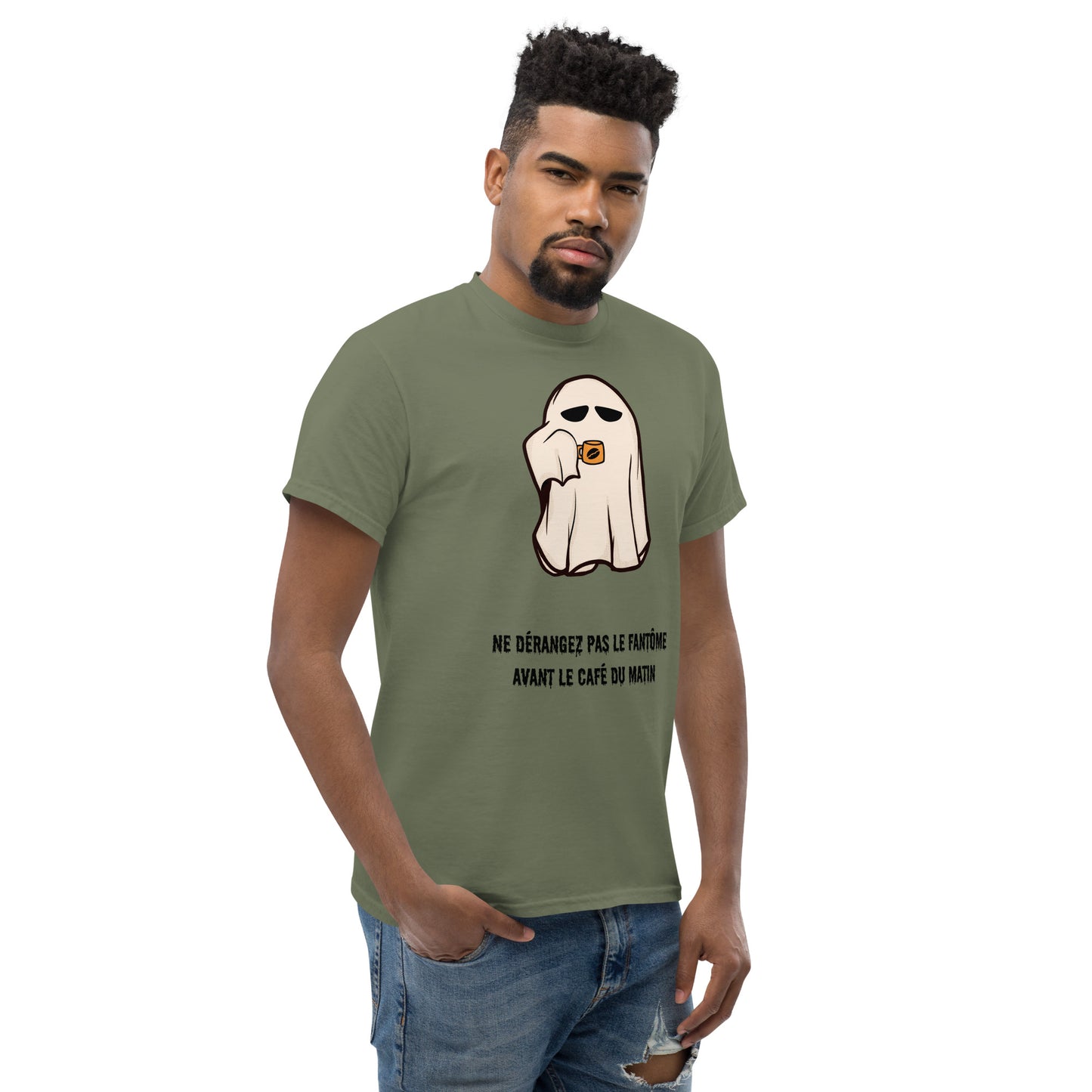 T-shirt classique homme - Fantôme du matin