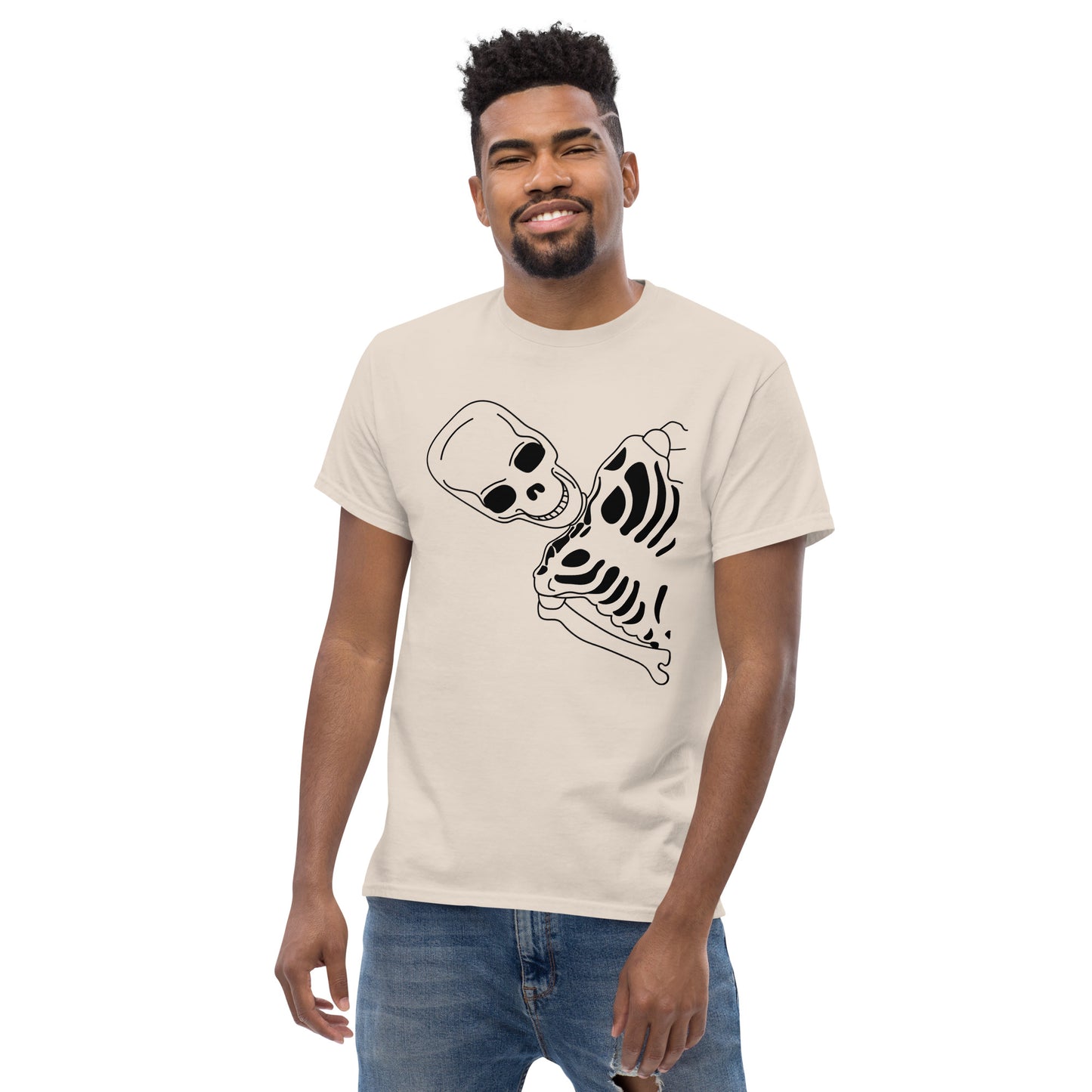 T-shirt classique homme - Squelette