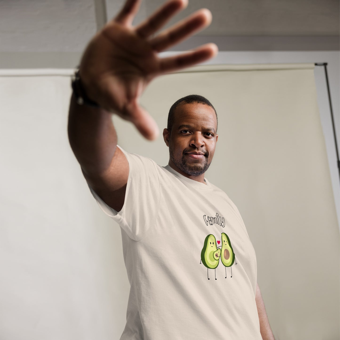 T-shirt classique homme - Avocado Family