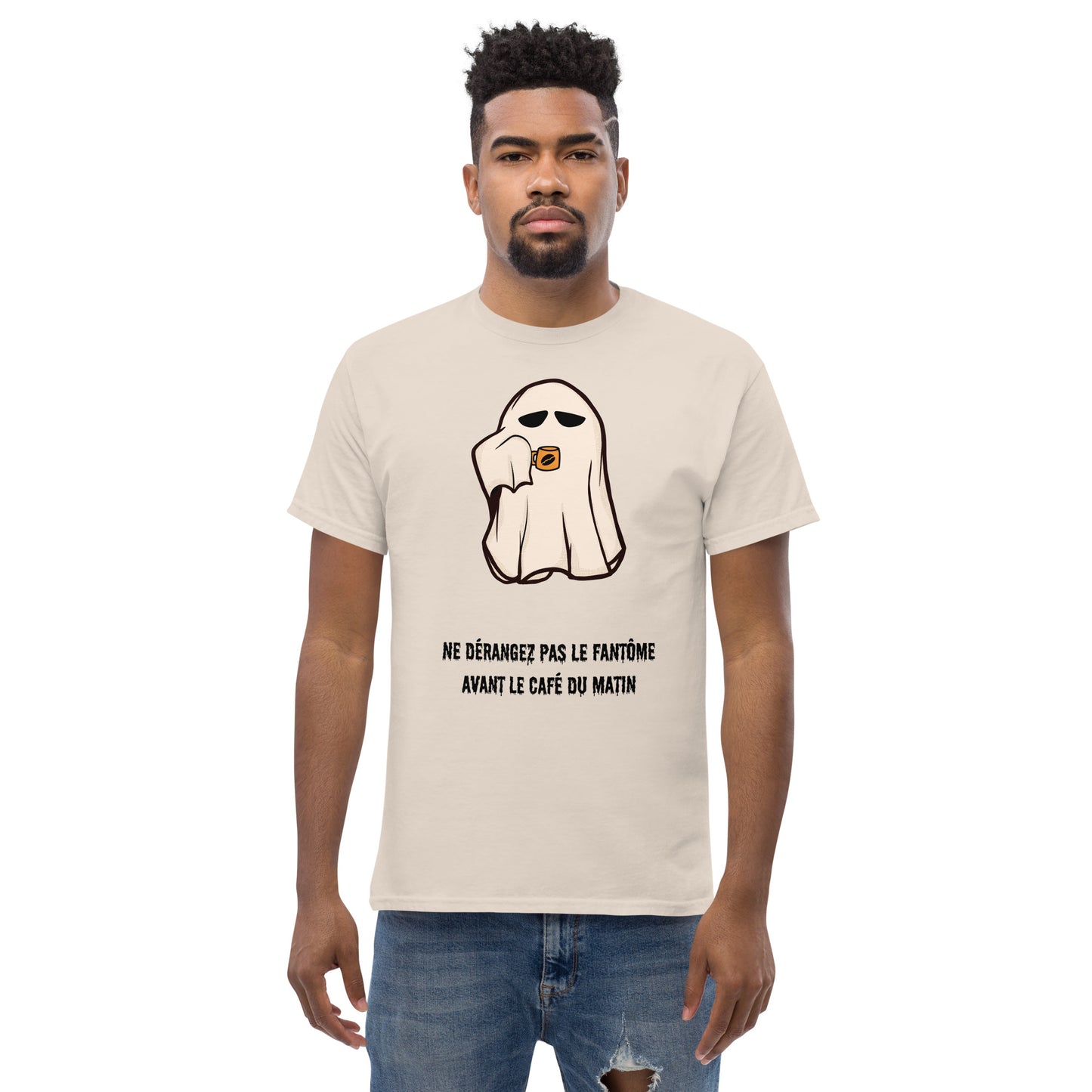 T-shirt classique homme - Fantôme du matin