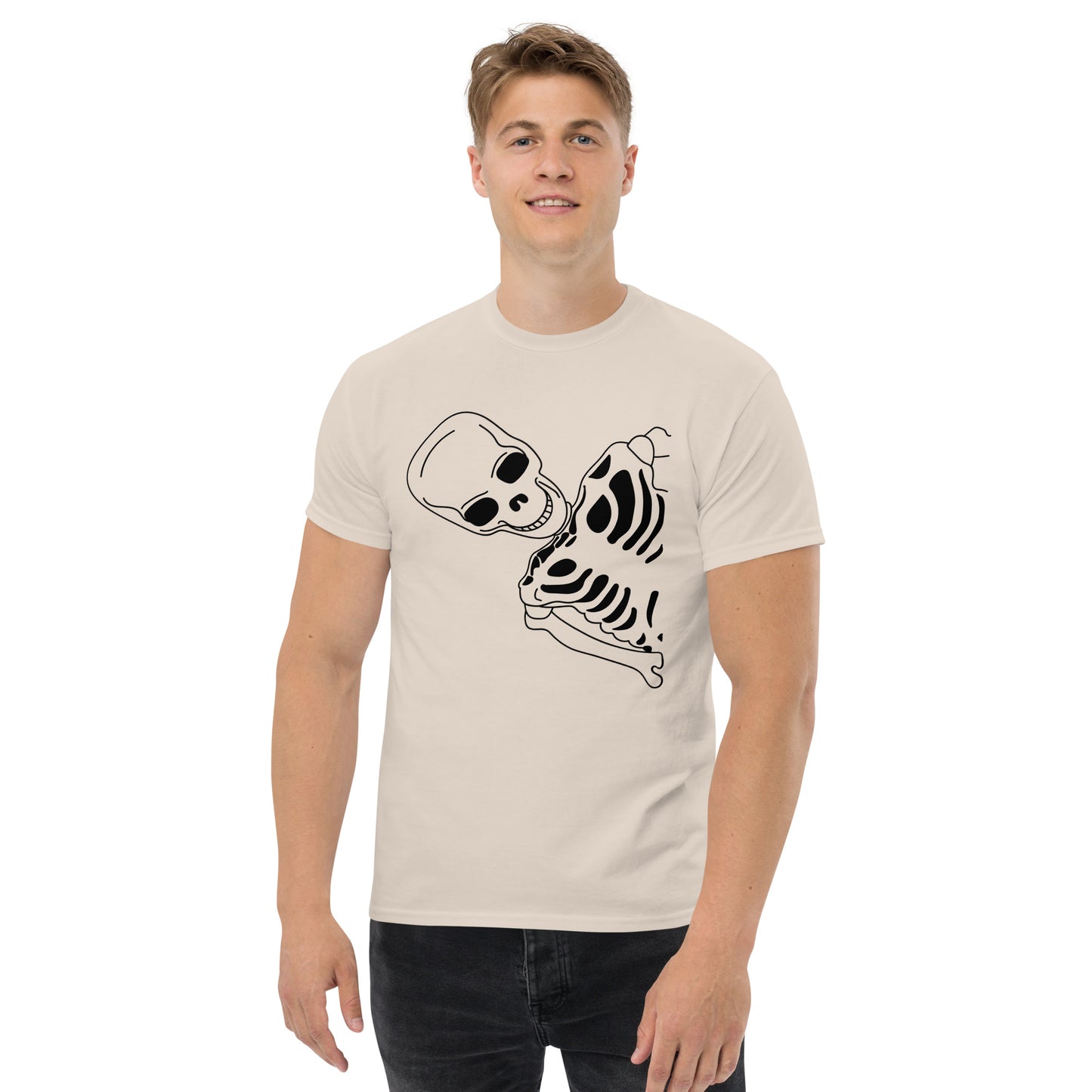 T-shirt classique homme - Squelette
