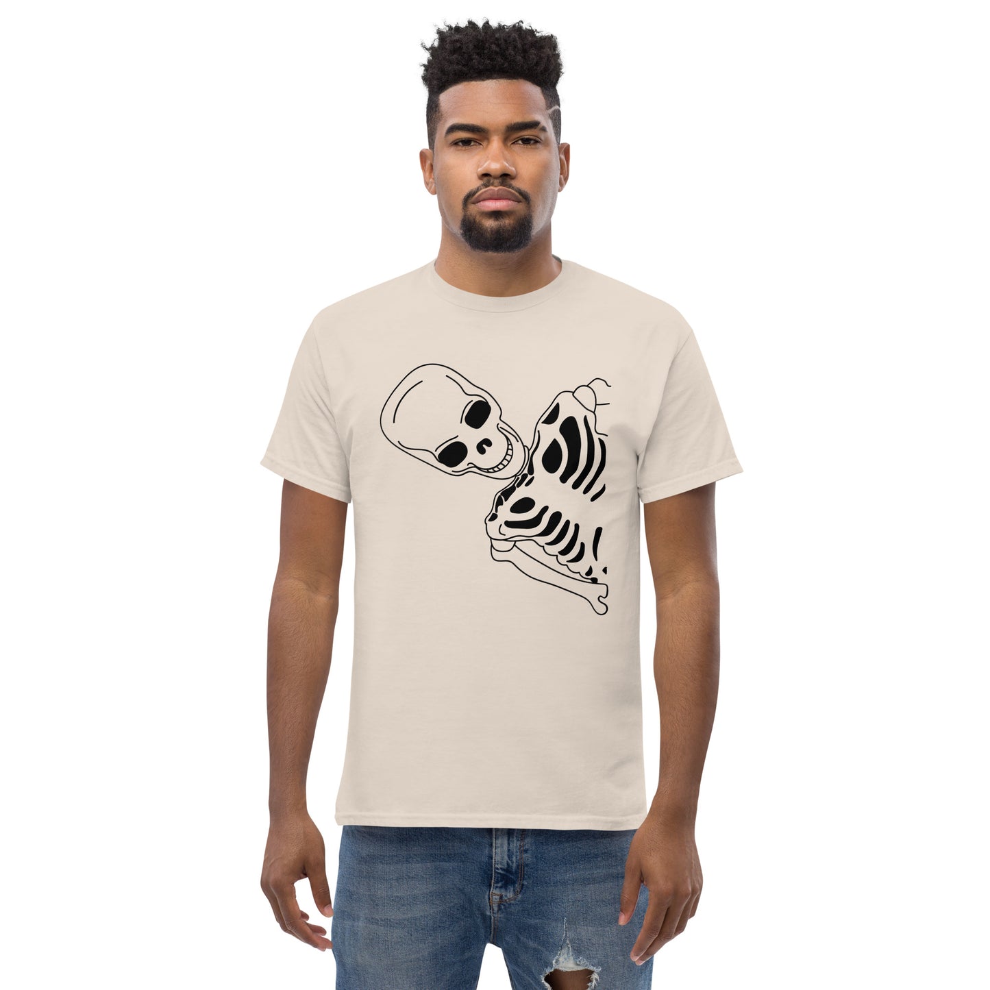T-shirt classique homme - Squelette