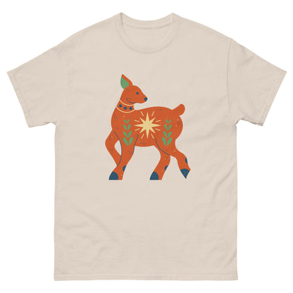 T-shirt classique homme - Cerf de Noël