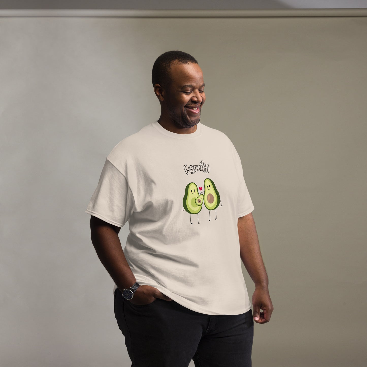 T-shirt classique homme - Avocado Family