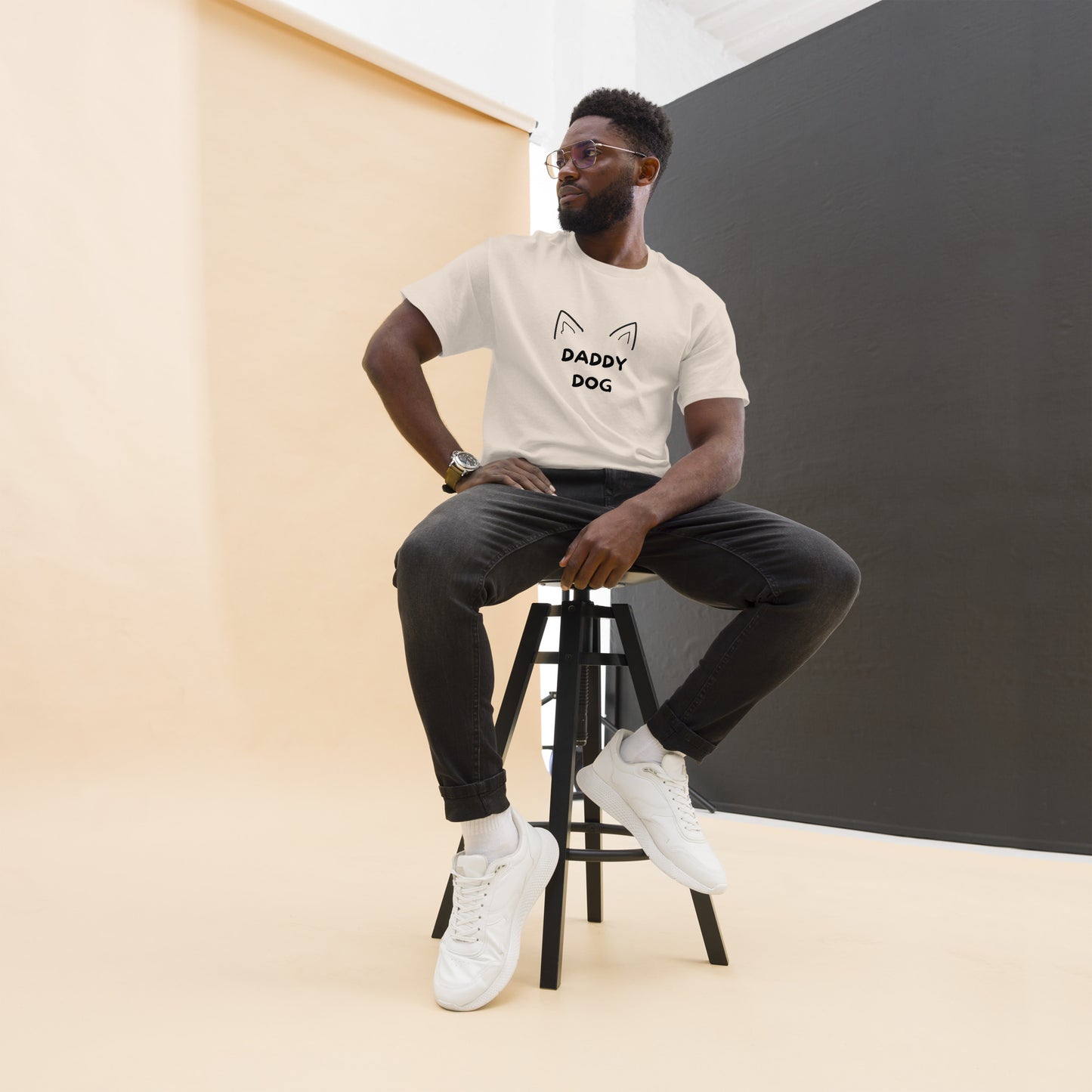 T-shirt classique homme - Daddy Dog