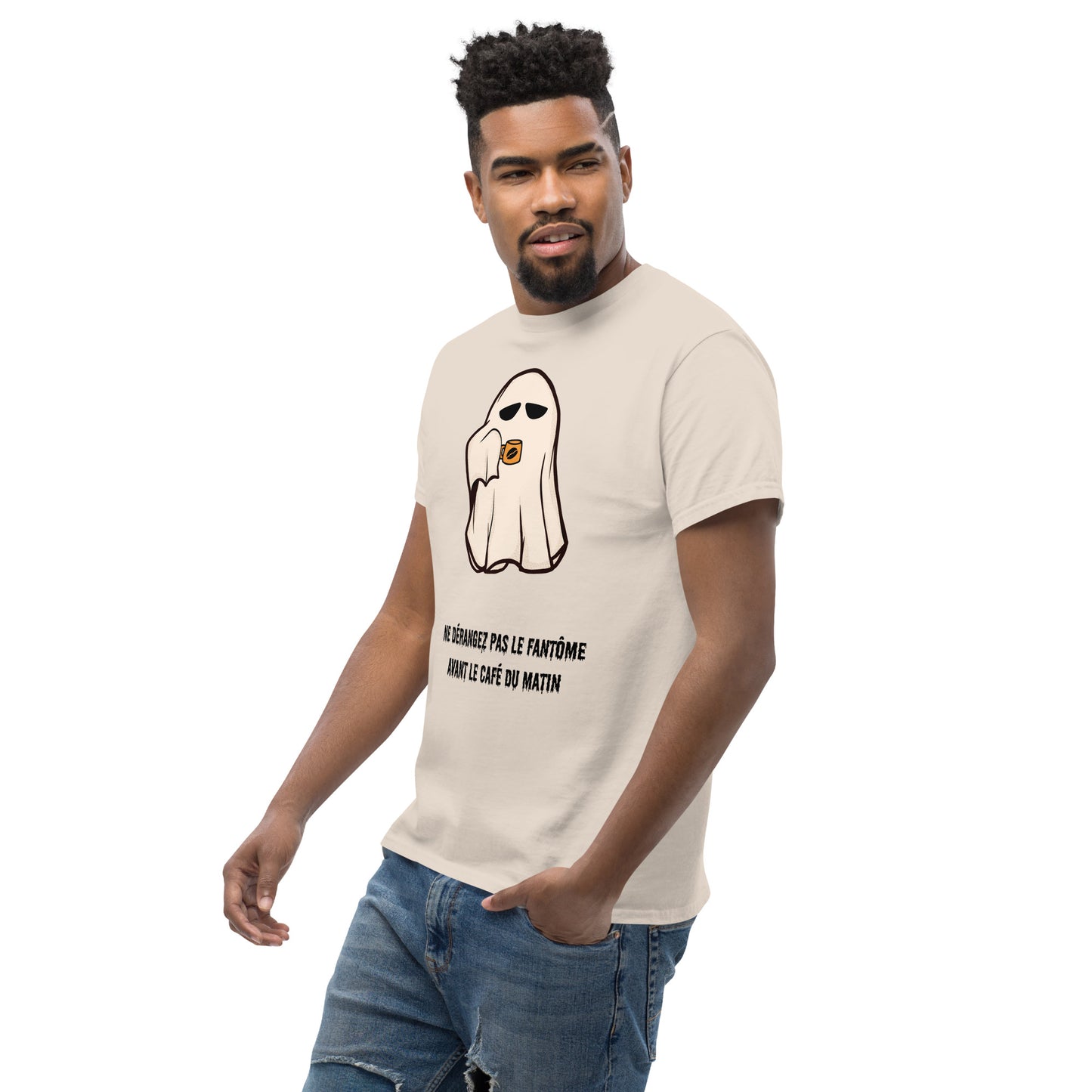 T-shirt classique homme - Fantôme du matin