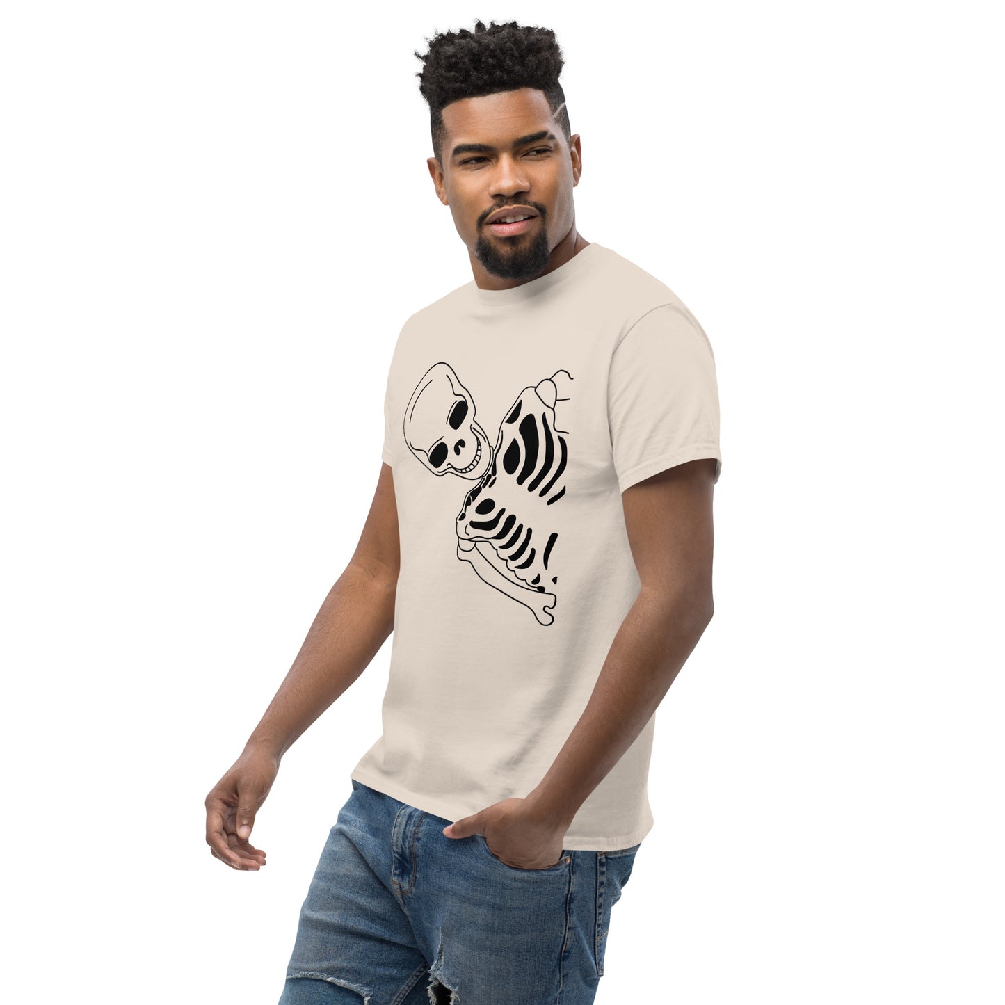 T-shirt classique homme - Squelette