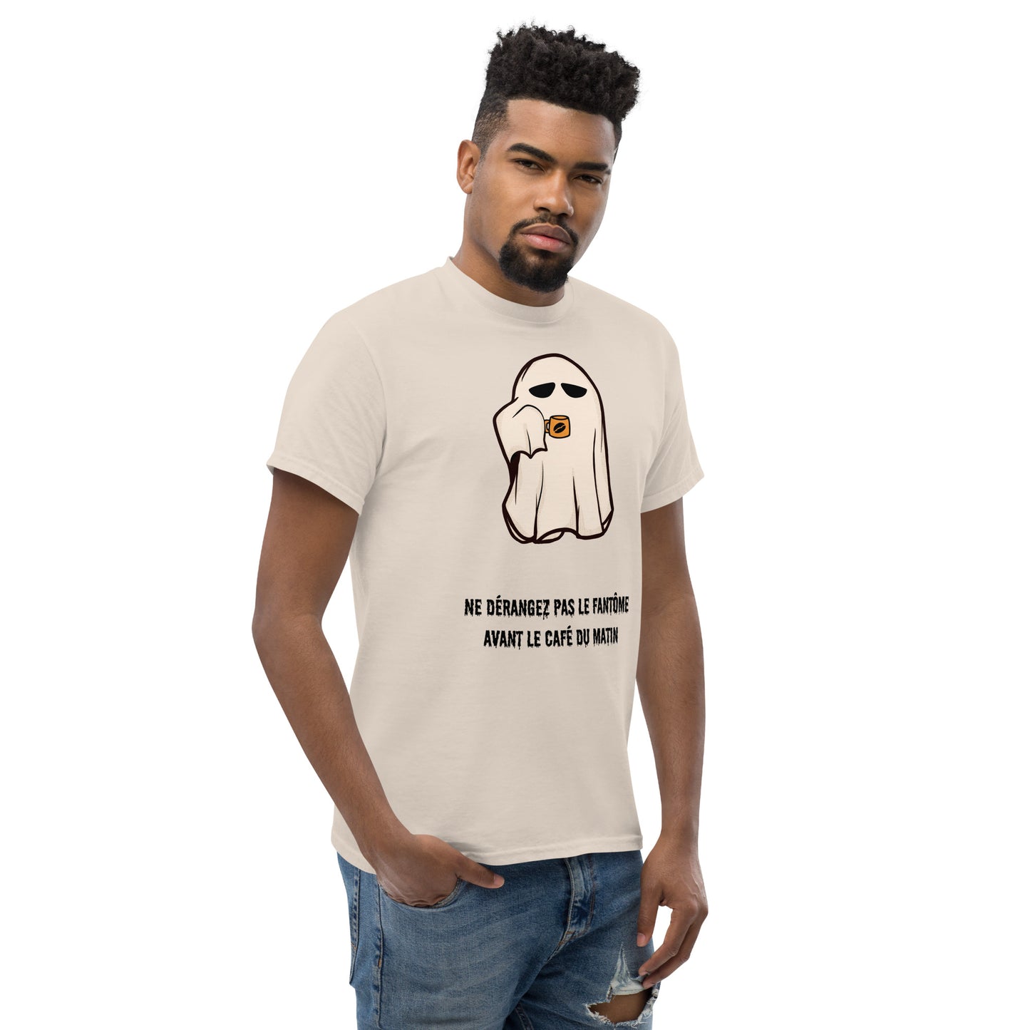 T-shirt classique homme - Fantôme du matin