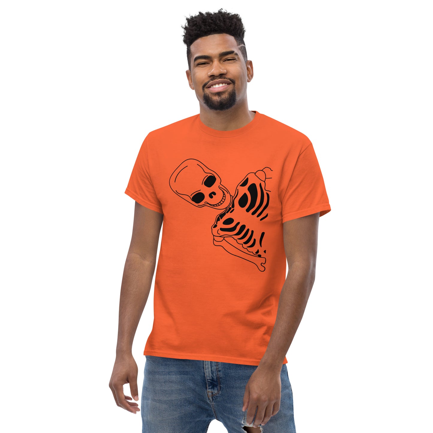 T-shirt classique homme - Squelette