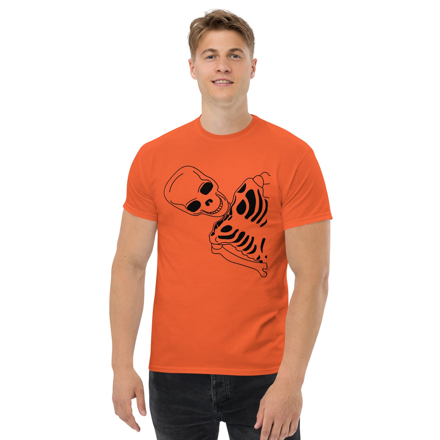 T-shirt classique homme - Squelette