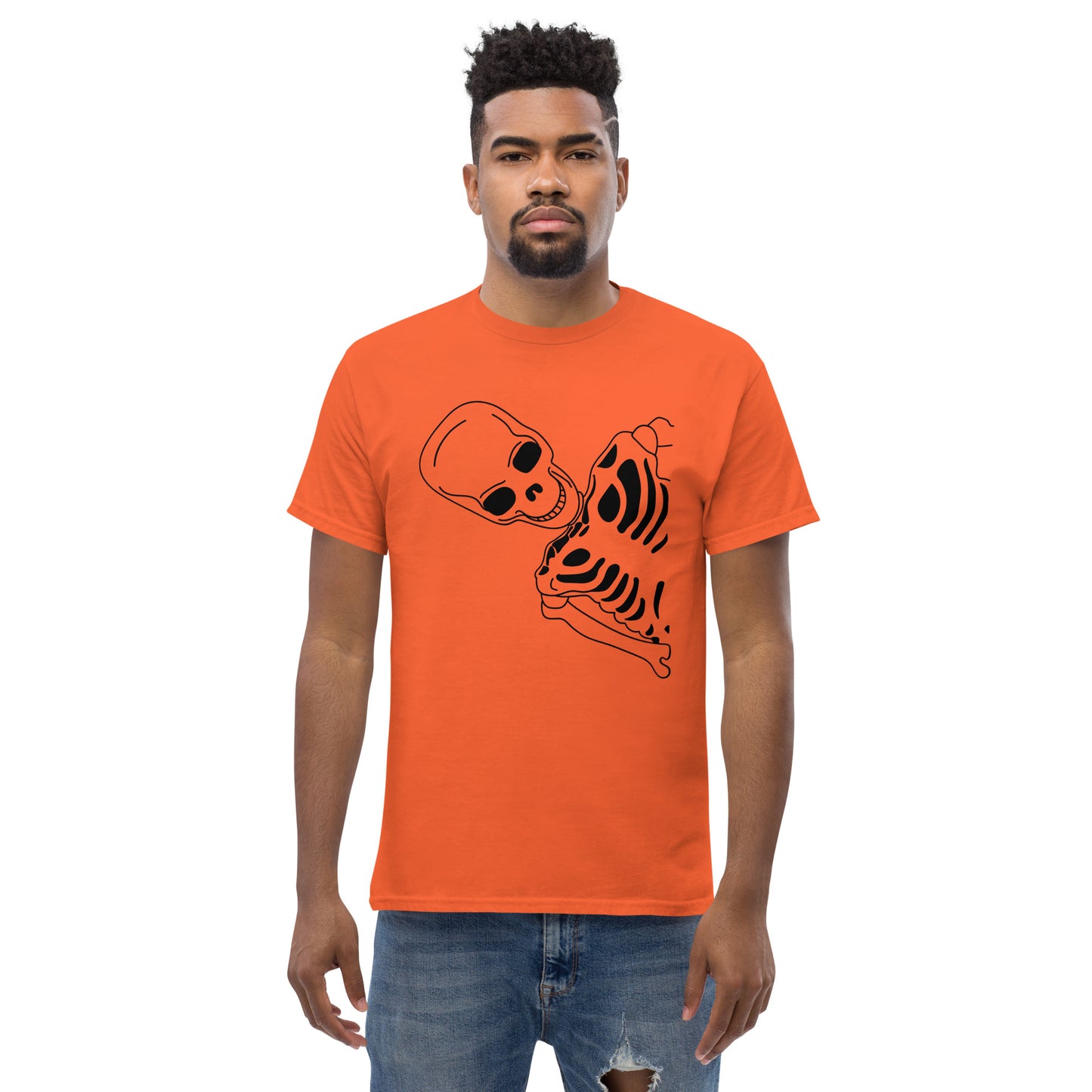 T-shirt classique homme - Squelette