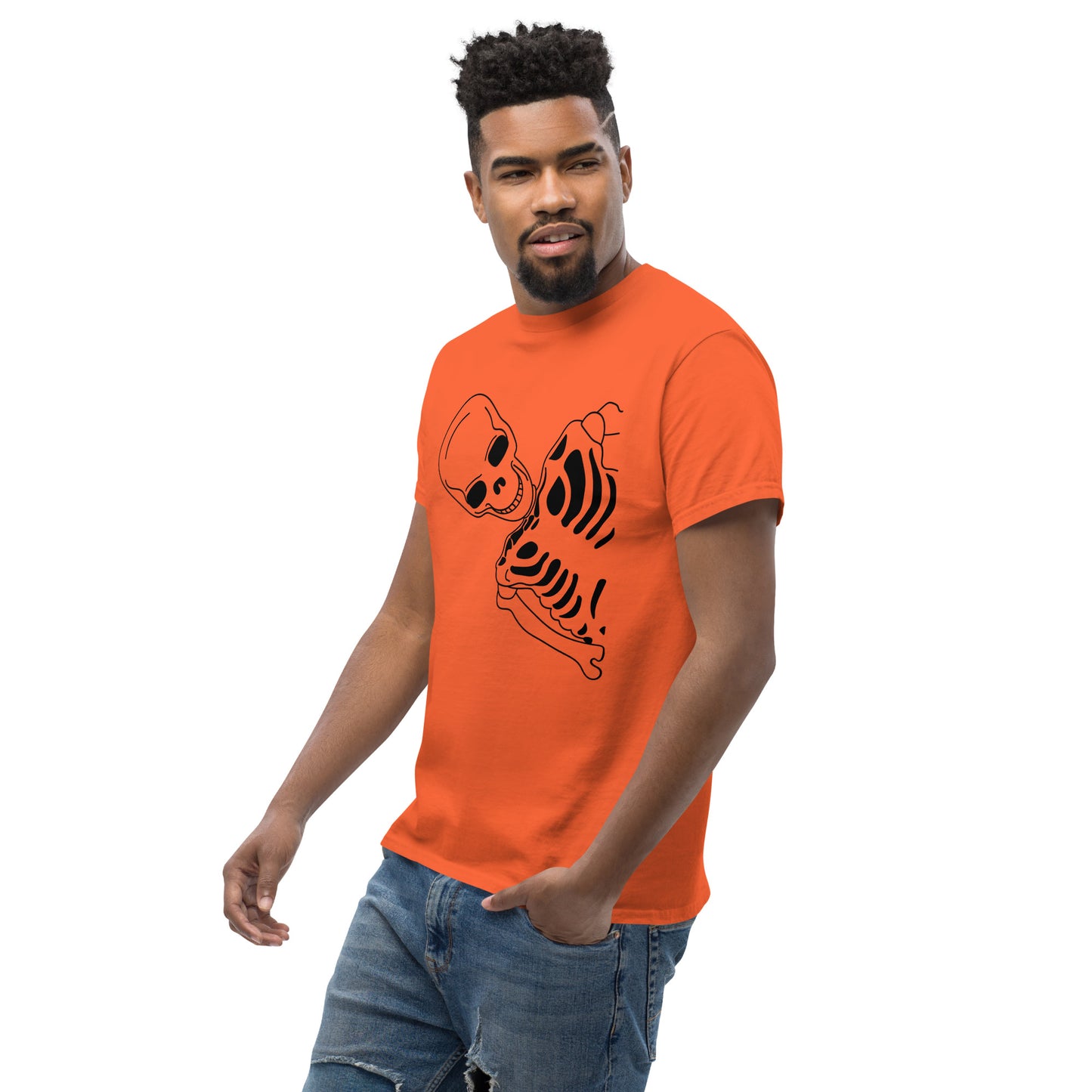 T-shirt classique homme - Squelette