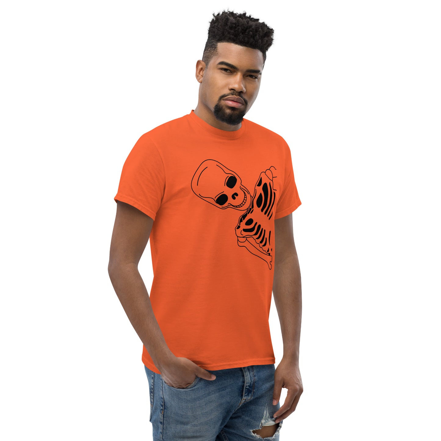 T-shirt classique homme - Squelette
