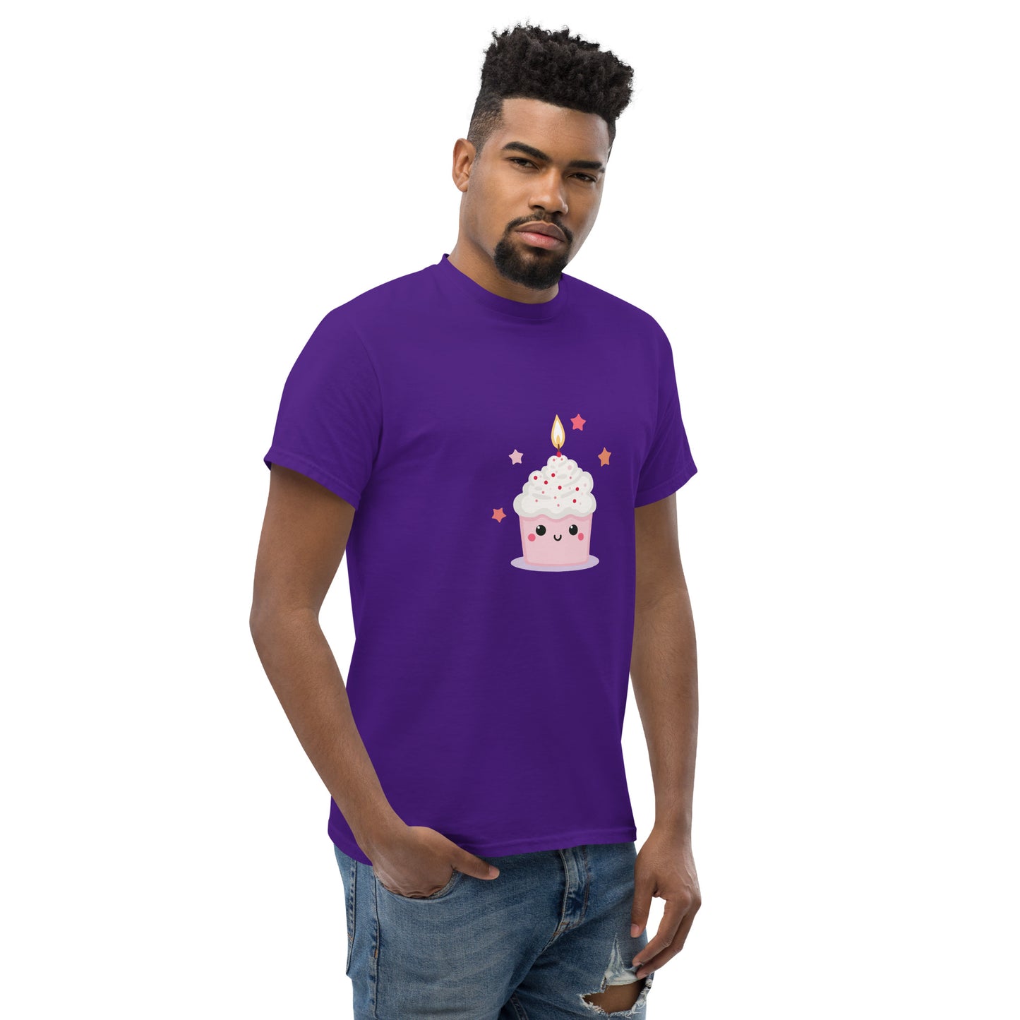 T-shirt classique homme - CupCake Licorne