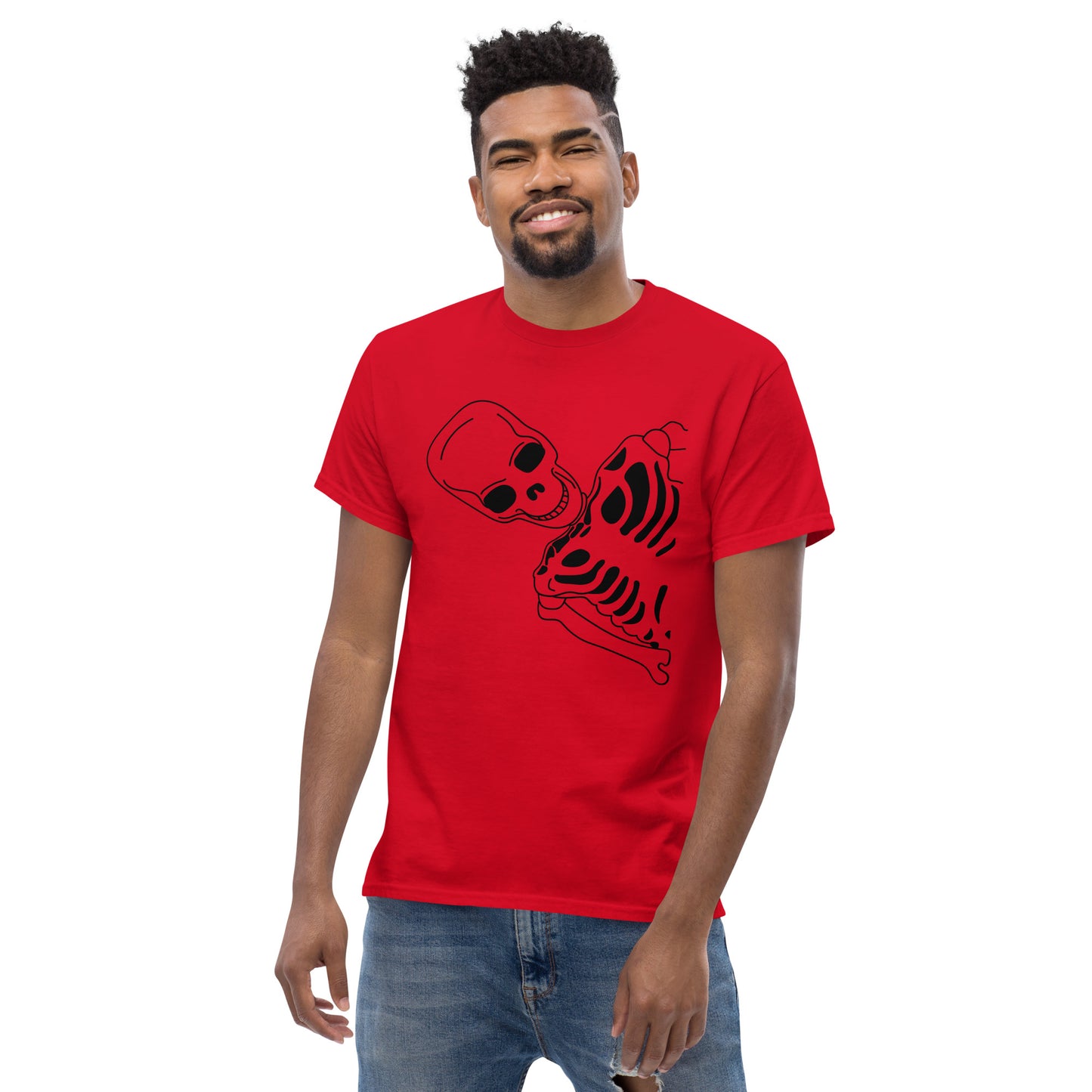 T-shirt classique homme - Squelette
