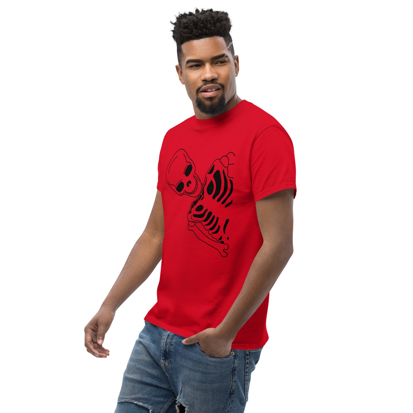 T-shirt classique homme - Squelette
