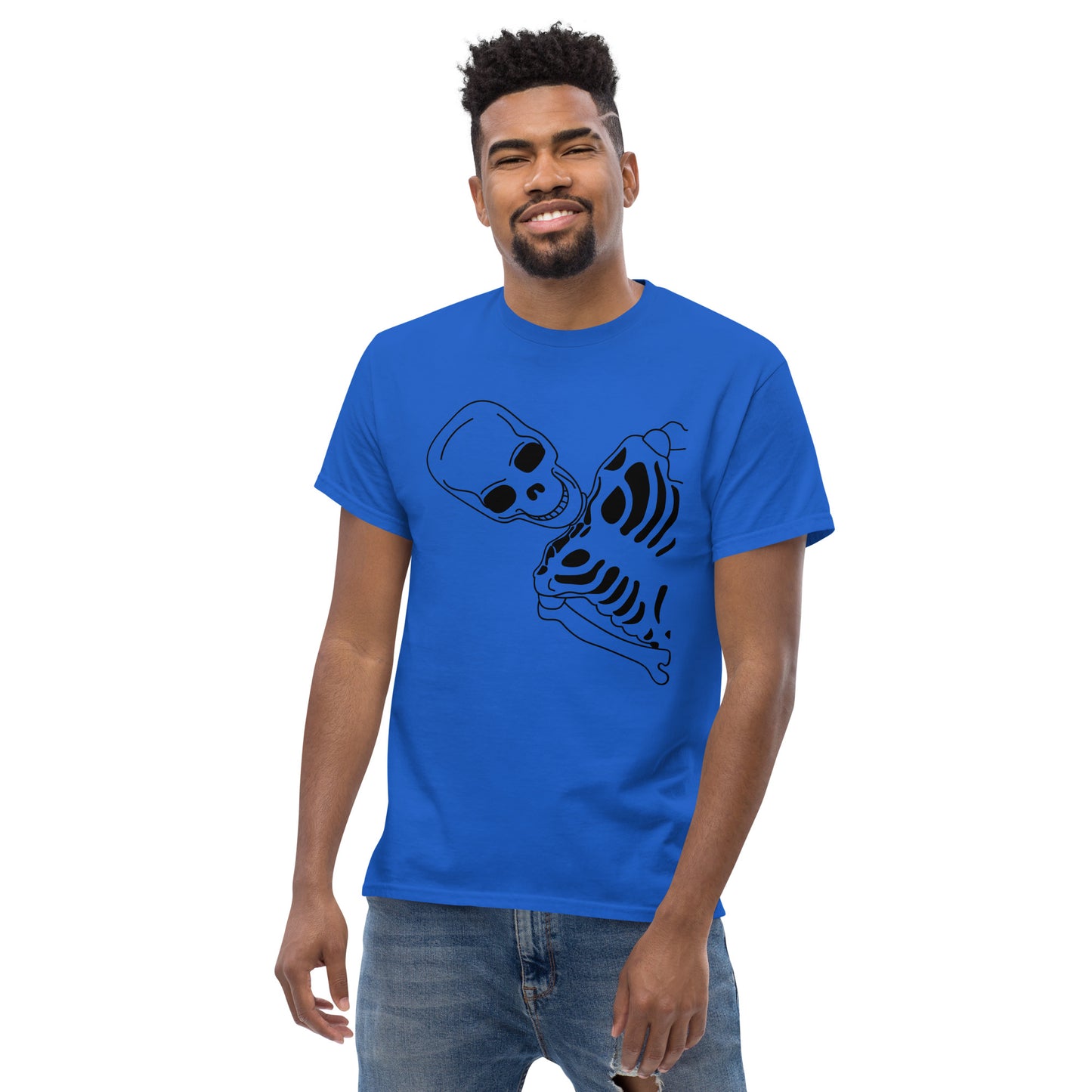 T-shirt classique homme - Squelette