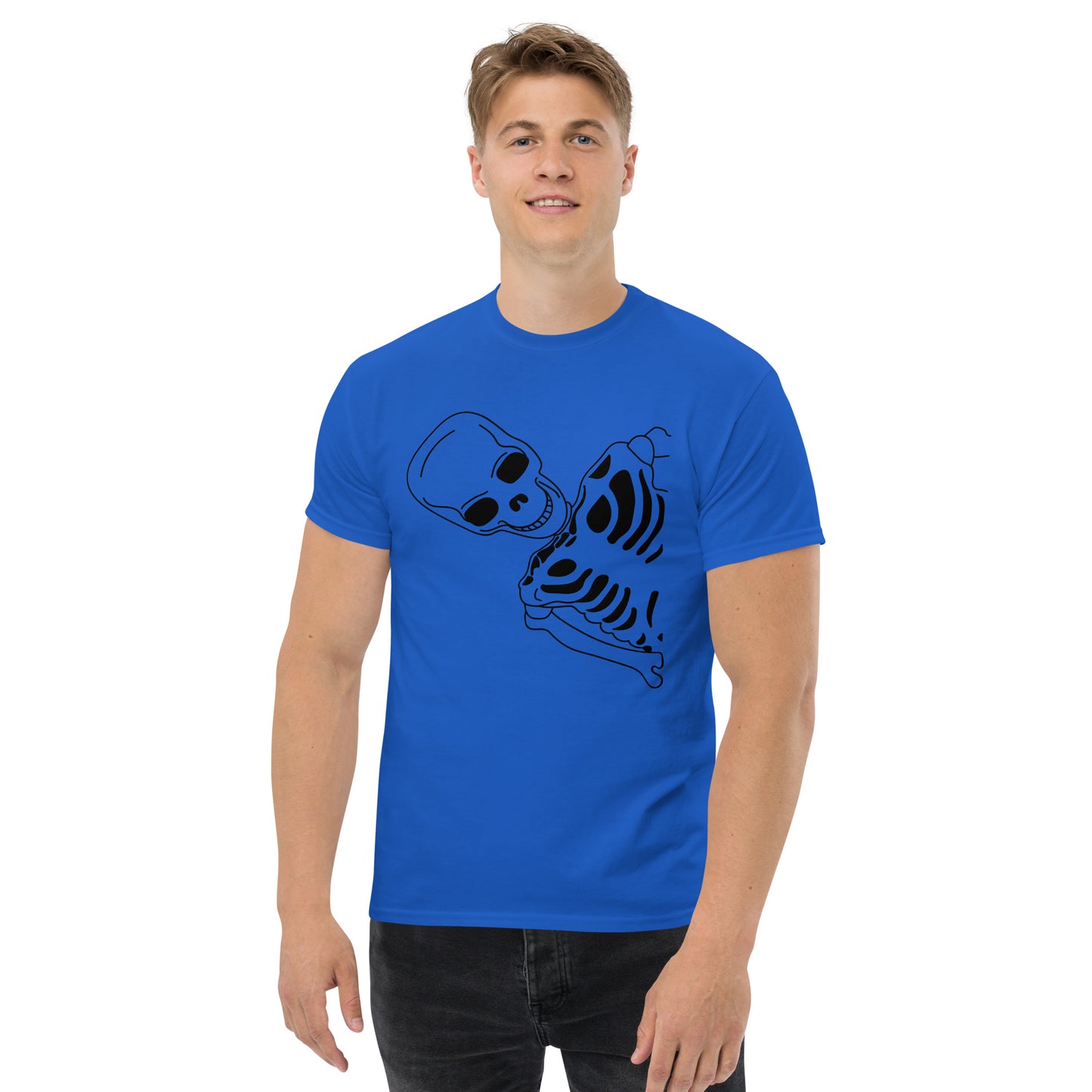 T-shirt classique homme - Squelette