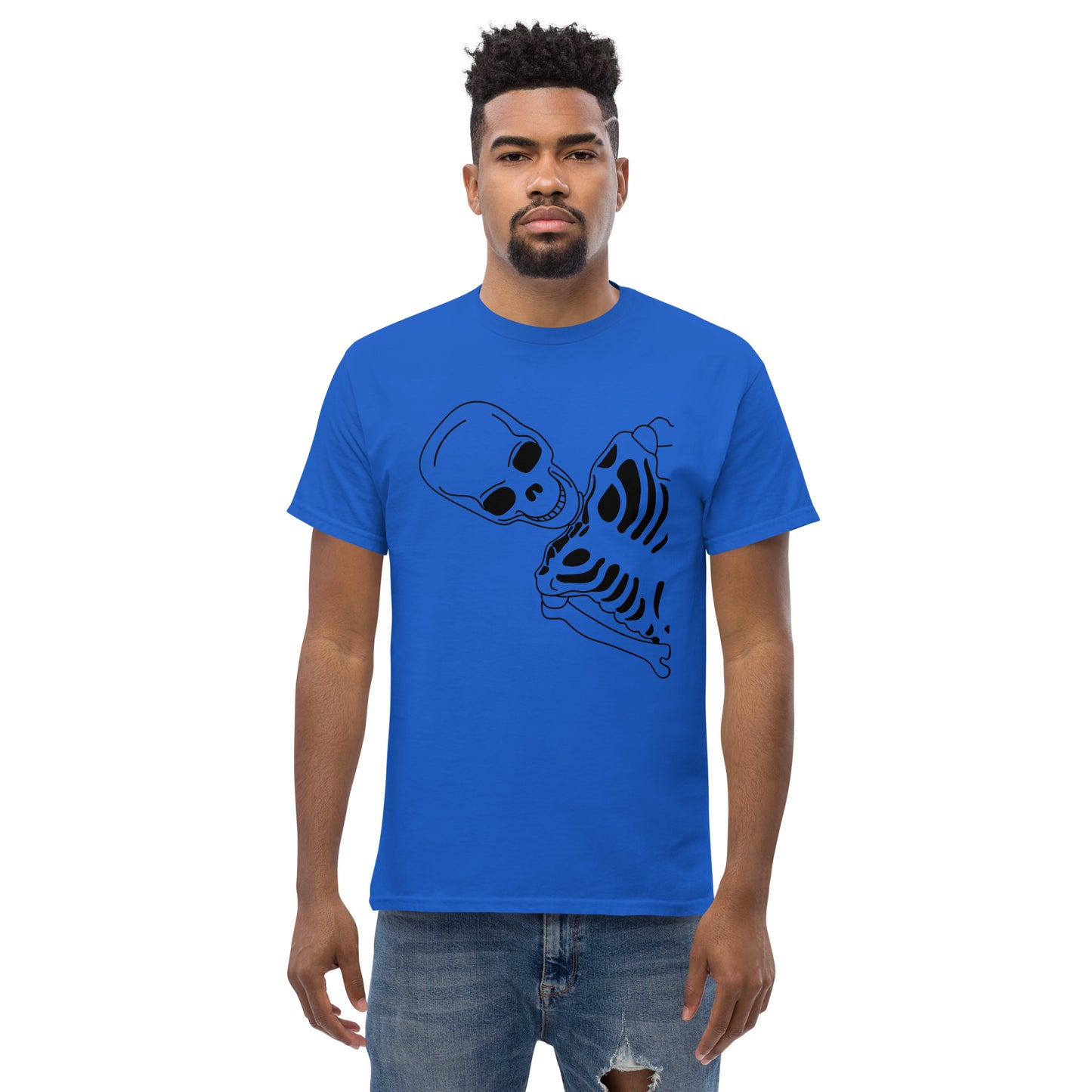 T-shirt classique homme - Squelette