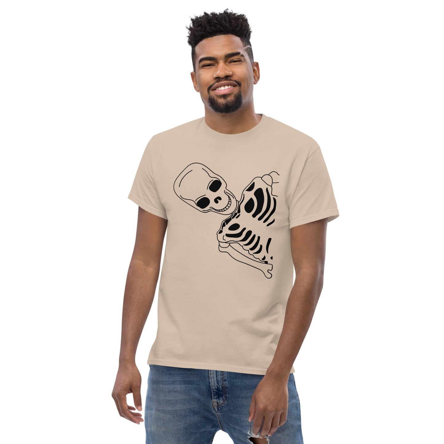 T-shirt classique homme - Squelette