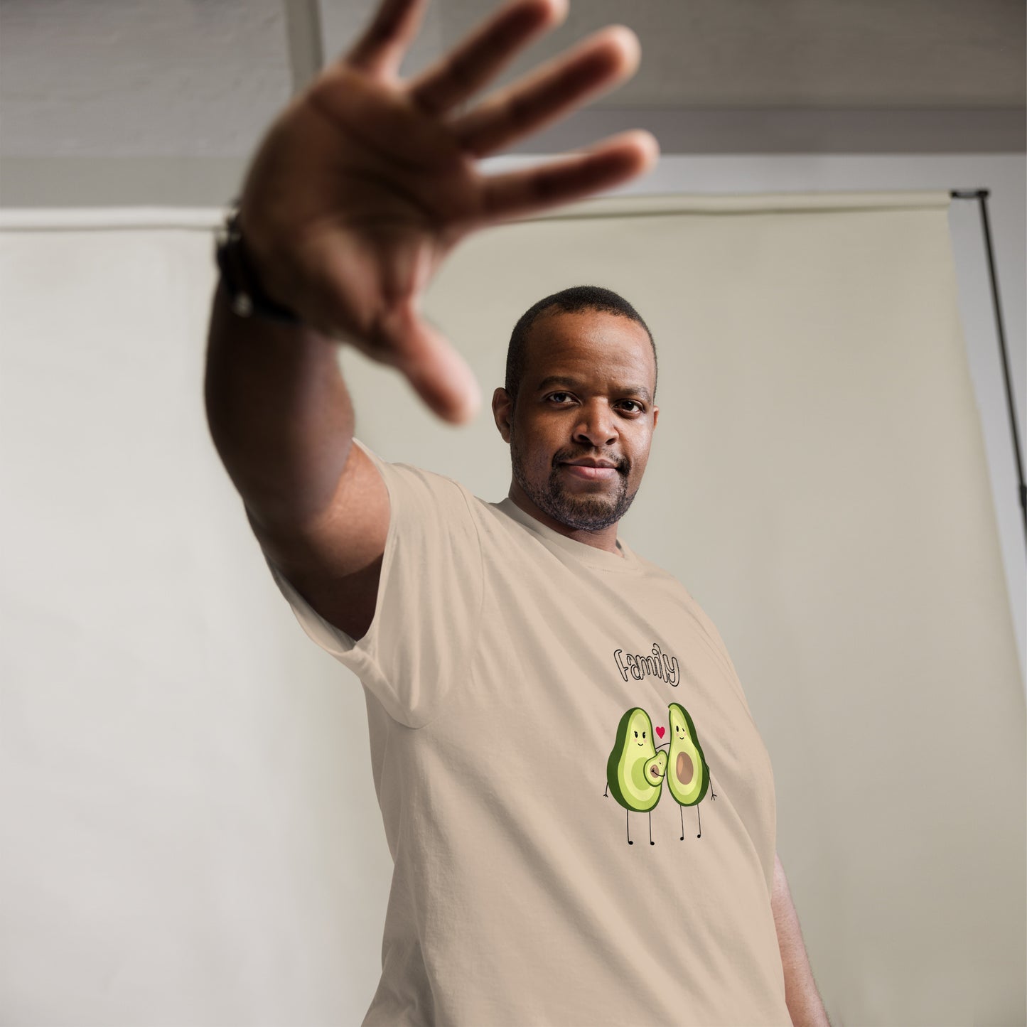 T-shirt classique homme - Avocado Family