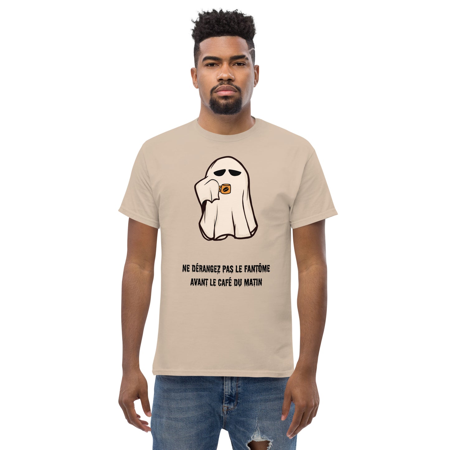T-shirt classique homme - Fantôme du matin