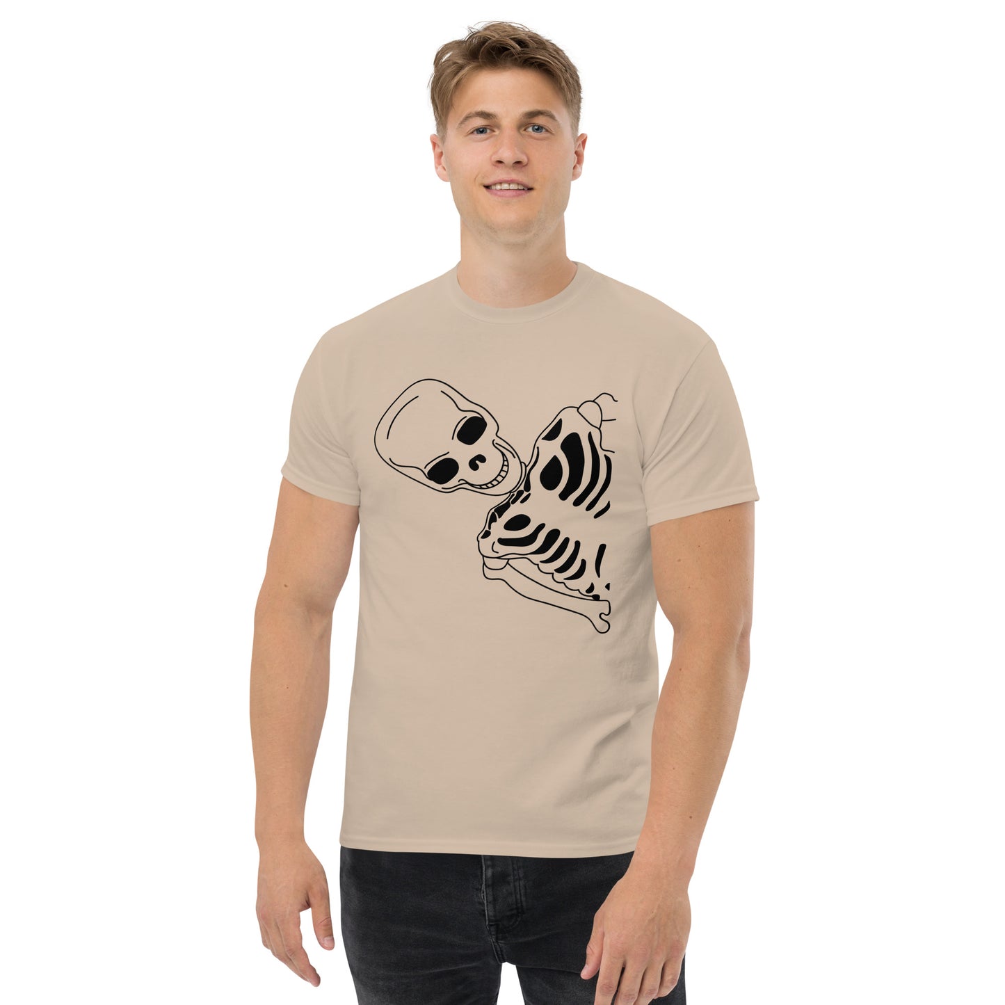 T-shirt classique homme - Squelette