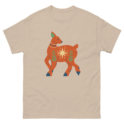 T-shirt classique homme - Cerf de Noël
