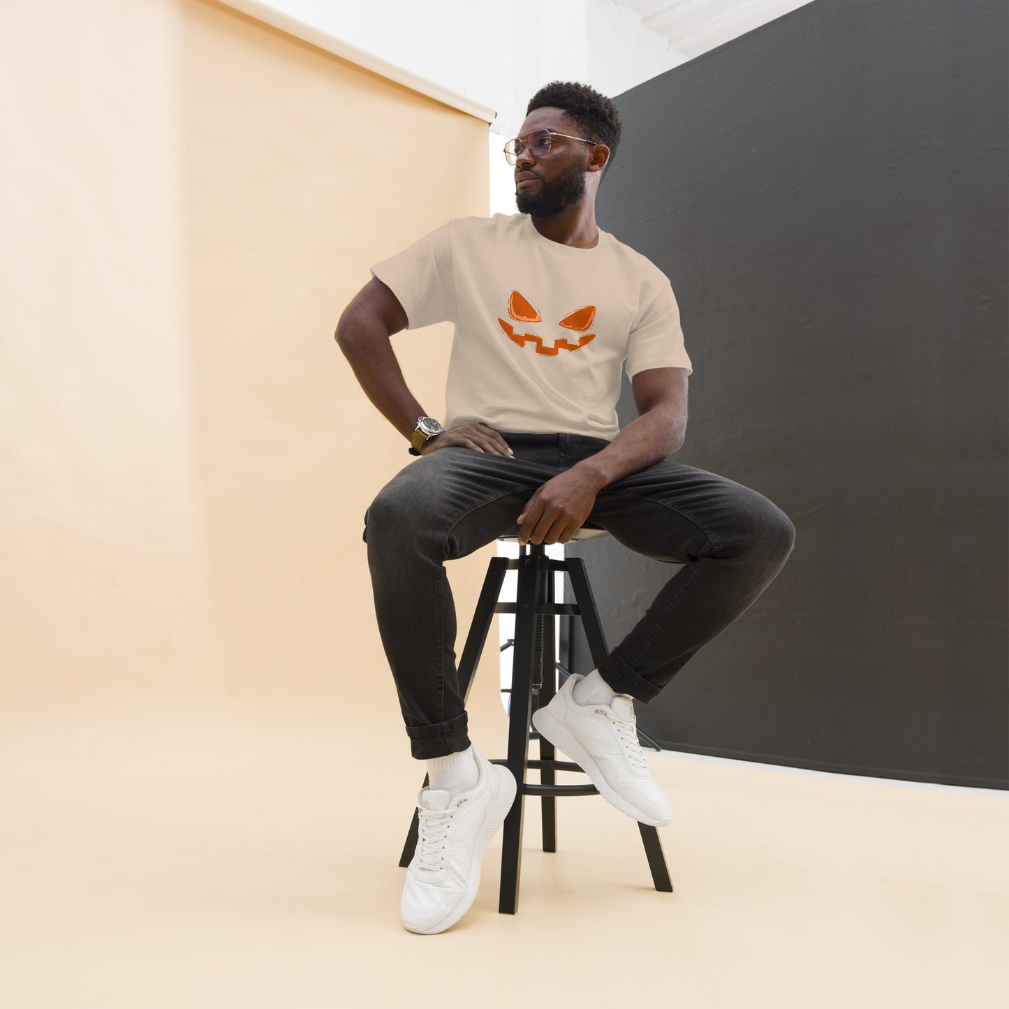 T-shirt classique homme - Sourire D'enfer