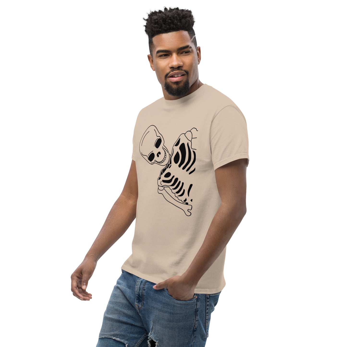 T-shirt classique homme - Squelette