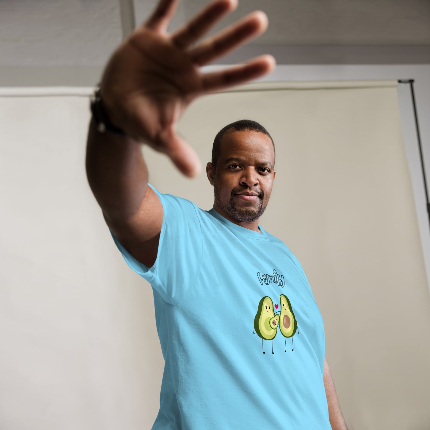 T-shirt classique homme - Avocado Family