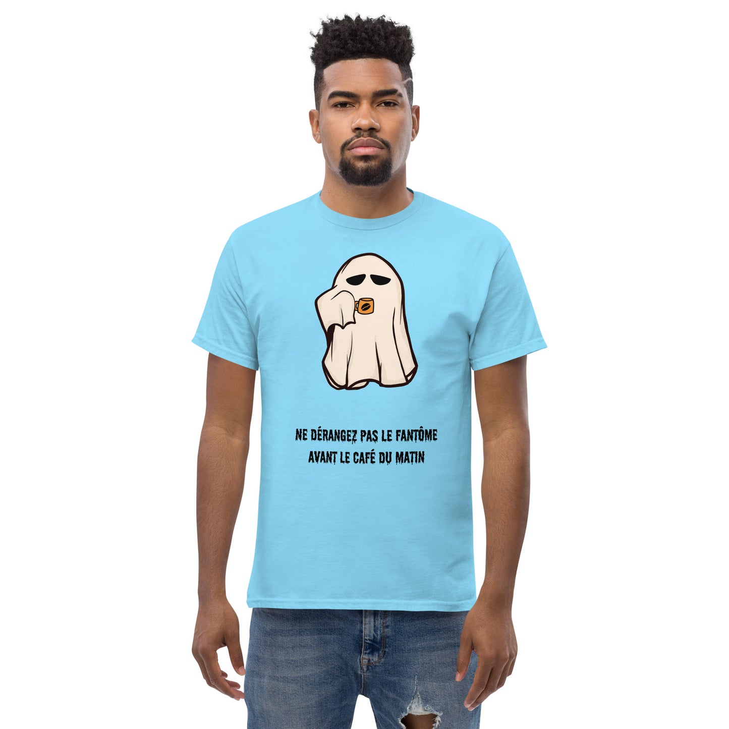 T-shirt classique homme - Fantôme du matin