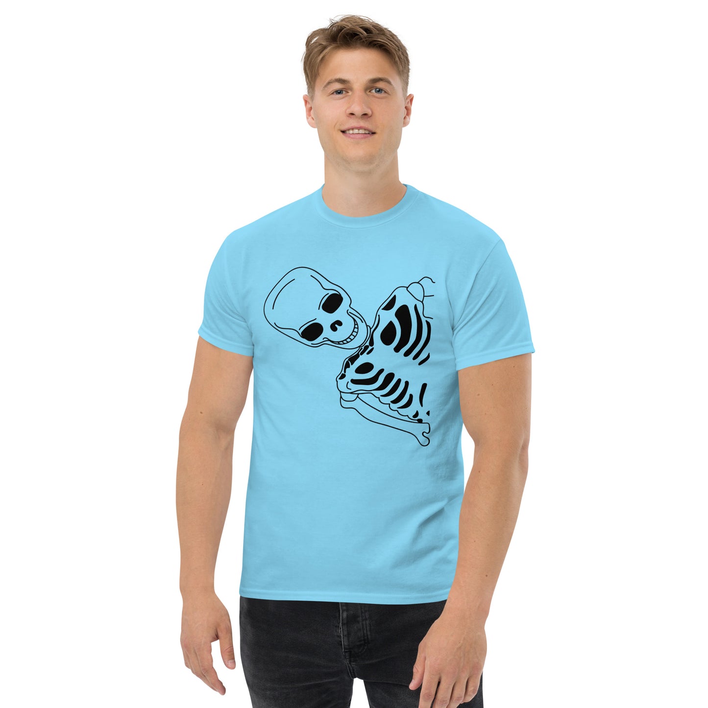 T-shirt classique homme - Squelette